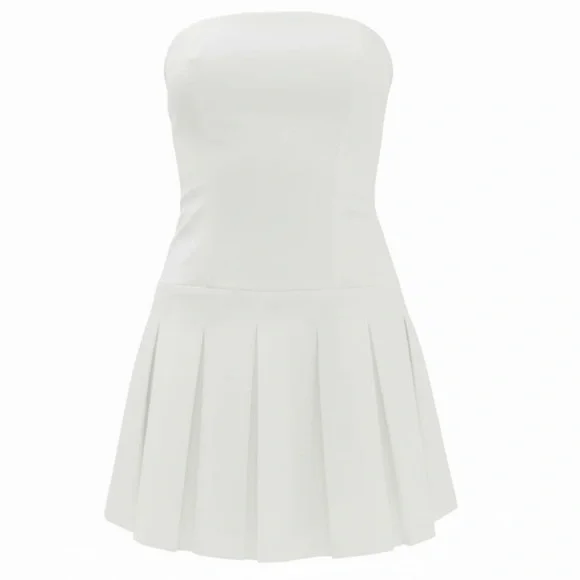 knee length dresses for ladies Isabelle Linen Dress